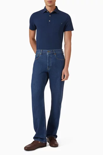 VGold Polo T-shirt in Cotton-piqué