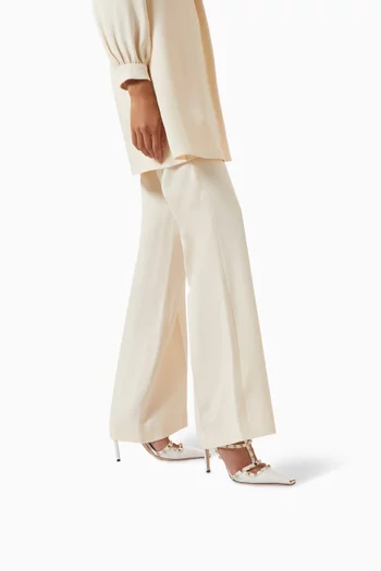 Rockstud 100 Pumps in Kidskin Leather
