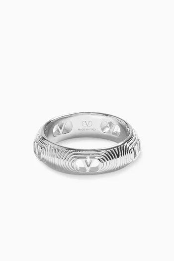 Ovalette Ring in Metal