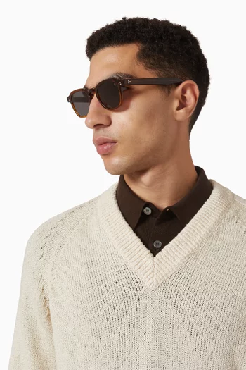 Brixton Havana Sunglasses in Acetate