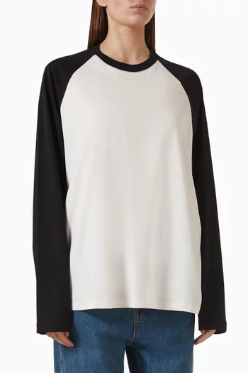 Raglan T-shirt in Jersey