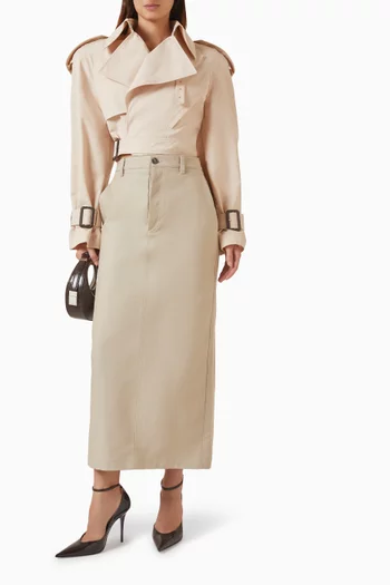 Drill Perfecto Trench in Cotton