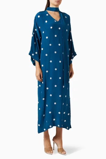 Hand-embroidered Kaftan