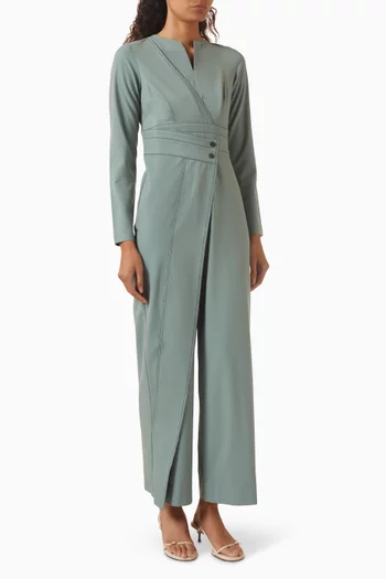 Via Jumpsuit in Viscose-blend