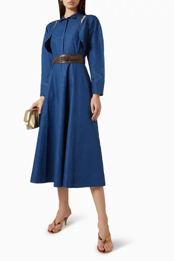 Jiana Dress in Denim