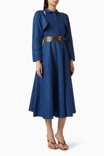 Jiana Dress in Denim
