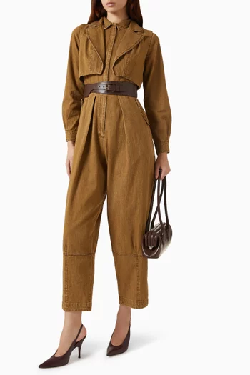 Somet Jumpsuit in Denim