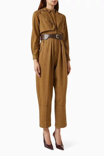 Somet Jumpsuit in Denim