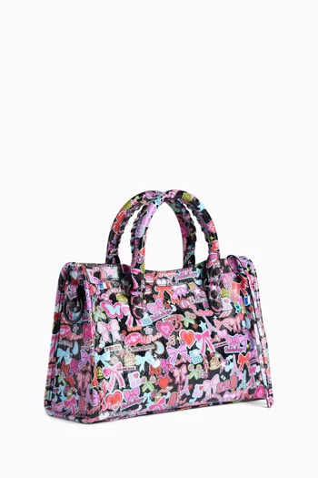 Small Le City Bag in Printed Lambskin