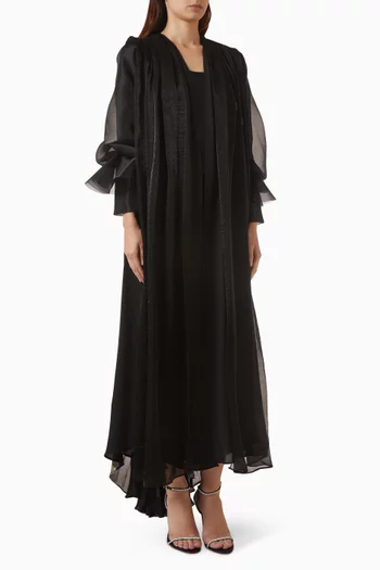 Ruffled Abaya