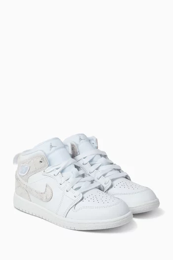 Jordan 1 Mid SE Sneakers in Leather