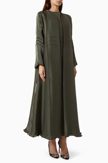 3-piece Abaya Set in Silk Organza