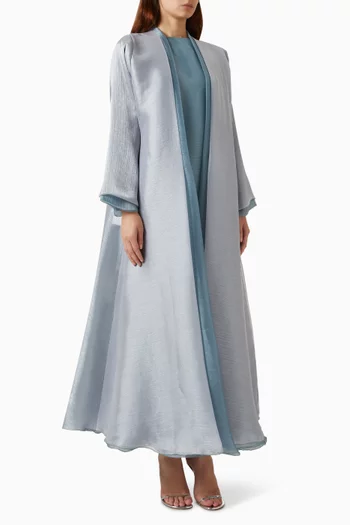 3-piece Abaya Set in Tissue Organza