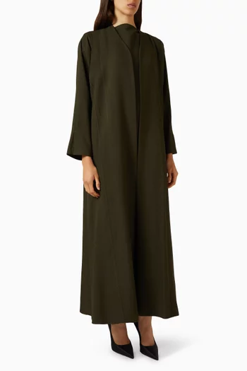 3-piece Abaya Set in Airflow Crepe