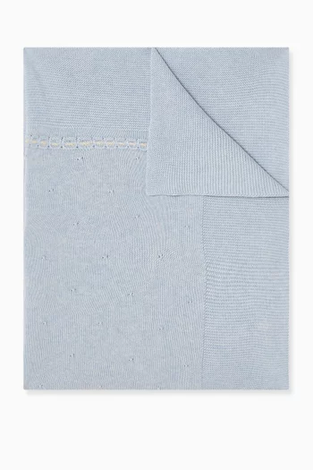 Val Blanket in Cotton Knit