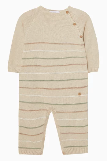 Lumbre Romper in Knit Cotton
