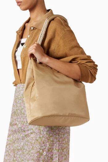 Large Mariner Bucket Bag in Re-Nylon