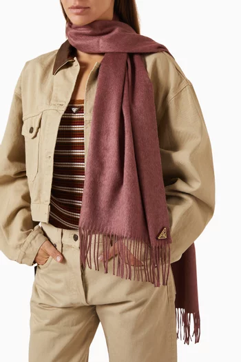 Fringe Scarf in Silk Blend
