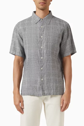 Irving Relaxed Shirt in Linen