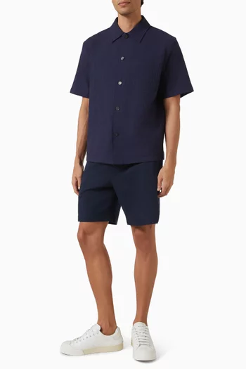 Pull-on Shorts in Cotton