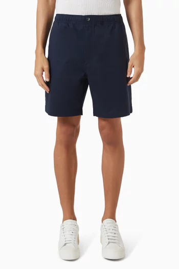 Pull-on Shorts in Cotton