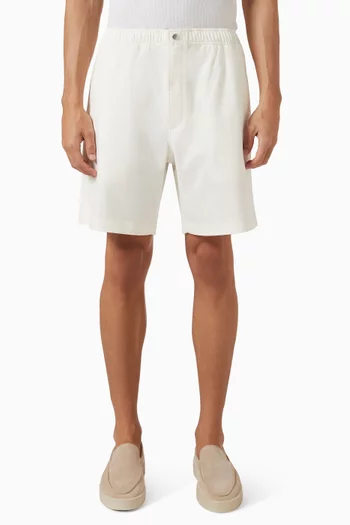 Pull-on Shorts in Cotton