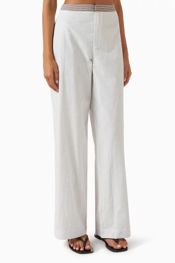 Mae Pants in Cotton-blend