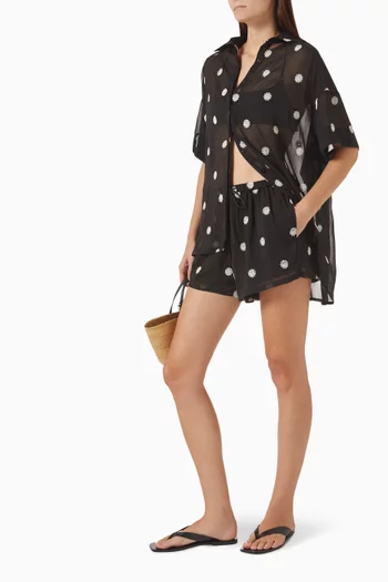 Elle Shorts in Georgette