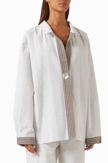 Mae Shirt in Cotton-blend