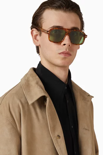 Elkhart Sunglasses in Cellulose Acetate