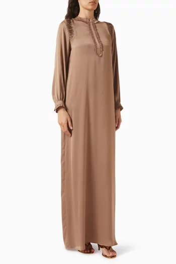 Dara Dress in Zara Silk