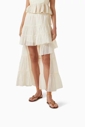 Esther Beaded Sandals in PVC