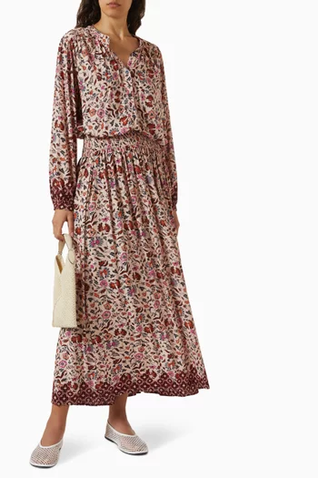Bella Maxi Skirt in Rayon