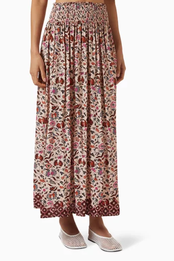 Bella Maxi Skirt in Rayon