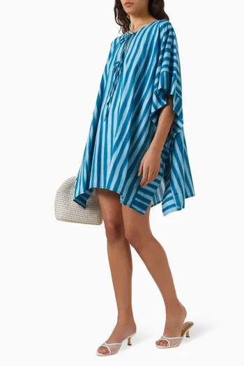 Paulina Mini Kaftan in Cotton