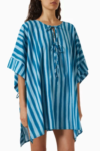 Paulina Mini Kaftan in Cotton