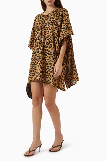 Paulina Mini Kaftan in Cotton