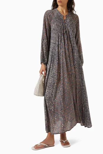 Fiore Maxi Dress in Viscose