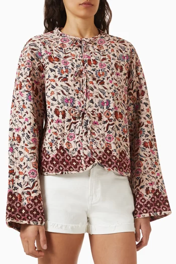 Lenny Jacket in Rayon