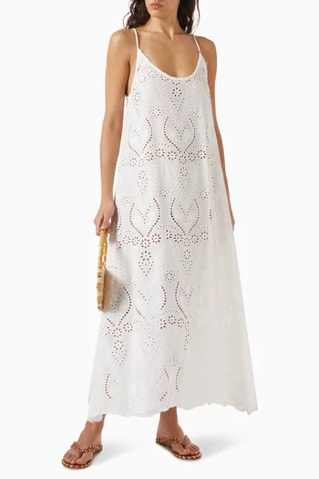 Heather Maxi Dress in Cotton