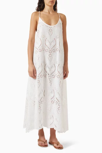 Heather Maxi Dress in Cotton