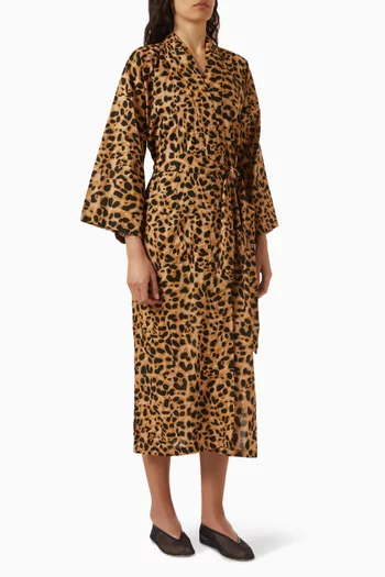 Diane Smoking Jacket in Cotton