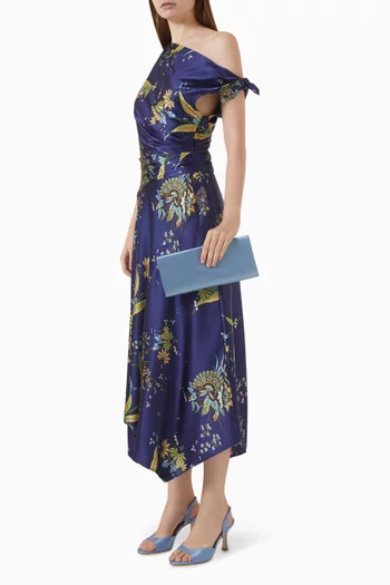 Muse Clutch in Satin