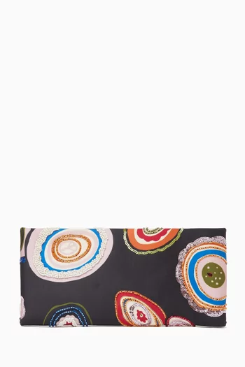 Muse Clutch in Satin