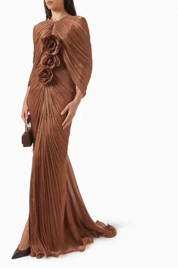 Amber Bloom Gown