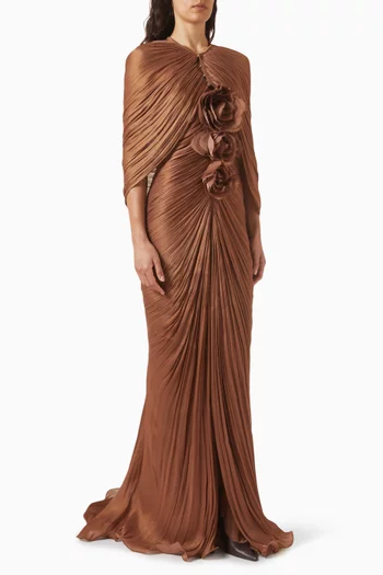 Amber Bloom Gown