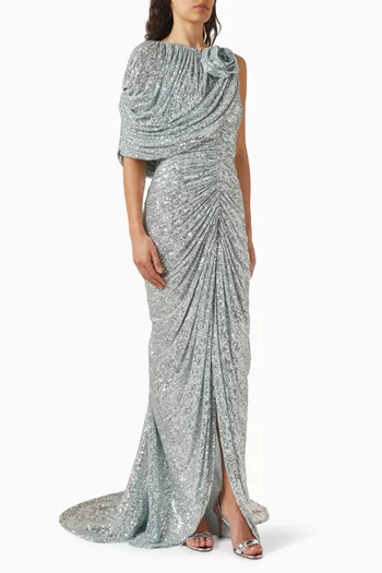 Moonlight Sequin Gown