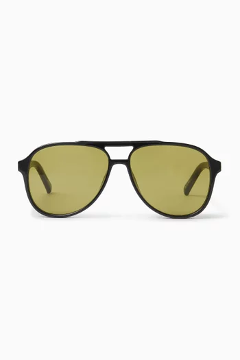 Tragic Magic Aviator Sunglasses in Polycarbonate