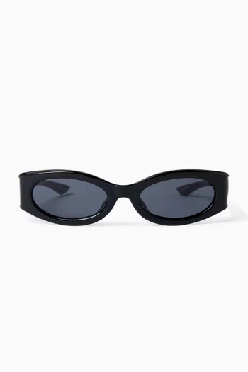 Glacier Wrap Sunglasses in Polycarbonate