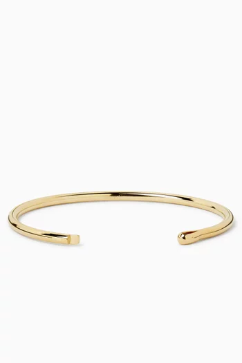 Niam Cuff Bracelet in Gold Vermeil